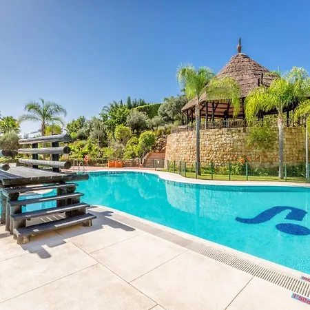 アパート Vivi Homes - Boho Sunrise Alminar Pool, Garden & Terrace